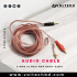 3.5mm to Dual RCA Audio Cable – High-Quality Stereo Audio Connection for Phones, PCs, and Amplifiers